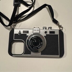 Vintage Camera Style iPhone Pro Max 15 Crossbody